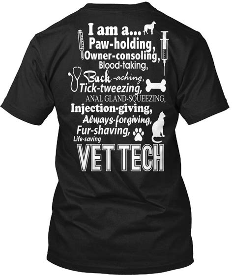 Pin On Funny Vet Tech Tshirt