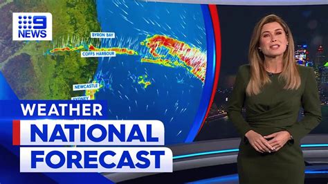 Australia Weather Update Showers Across East Coast Frost Warning 9 News Australia The