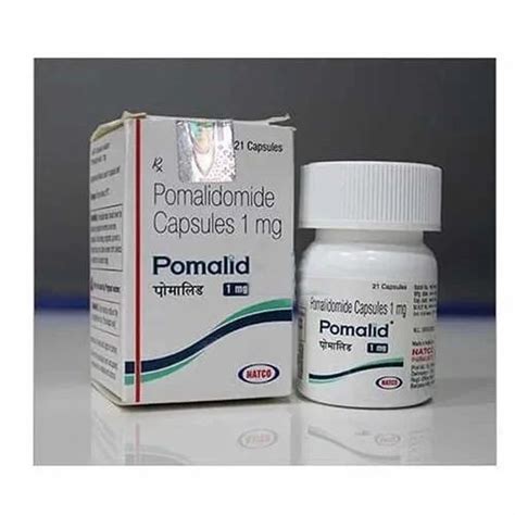 Natco Pomalid Pomalidomide 1 Mg Capsules Treatment Multiple Myeloma