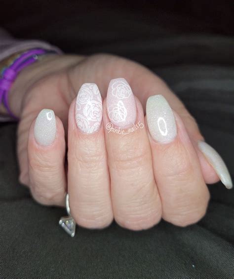 Peppi Gel Dip Powder Colors Used Are Pearl And Basically Naked Dip