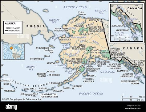 Alaska Map Hi Res Stock Photography And Images Alamy