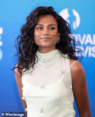 Bridgerton Star Simone Ashley Sends Temperatures Soaring In A Skimpy Beaded Bikini As She Poses