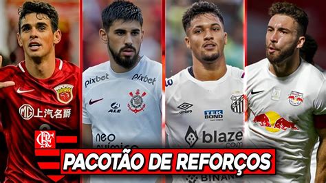 PacotÃo De ReforÇos Do Flamengo Para 2024 Youtube