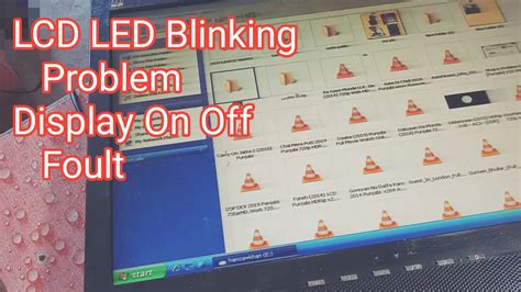 LCD LED Blinking Problem Display On Off Blinking Foult Zainab Tech