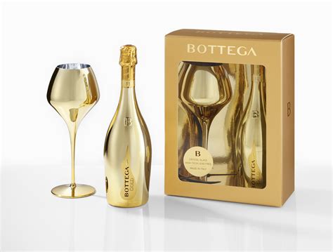 Bottega Set Magnifico Gold Prosecco Doc Spumante Brut L Poh R