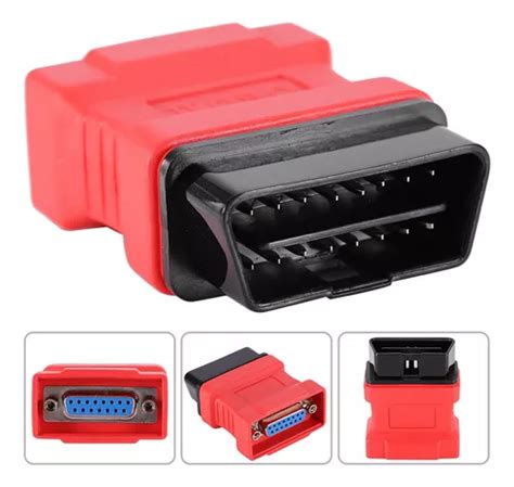 Conector Adaptador Obd Ii De Pines Para Esc Ner Maxidas D Cuotas