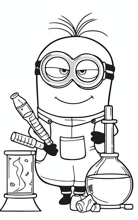 Minion Coloring Pages Printable For Free Download Worksheets Library