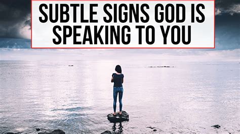 Subtle Signs God Is Speaking To You Agw Ministries