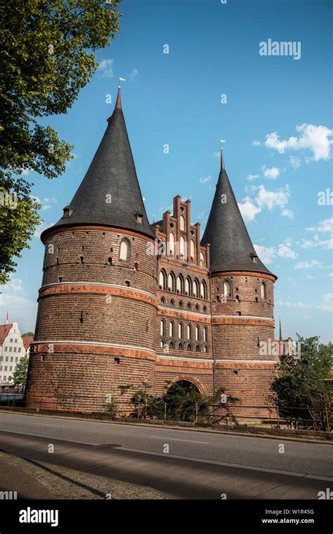 Unesco World Heritage Hanseatic Town Luebeck Holsten Gate Landmark Of