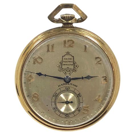 Hamilton Railroad Pocket Watch Circa S At Stdibs Hamilton