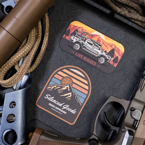 Outdoor Sticker Pack Rugged Suppressors