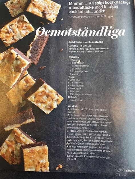 Pin tillagd av Isabelle på Bakning Recept på bakverk Recept Mat