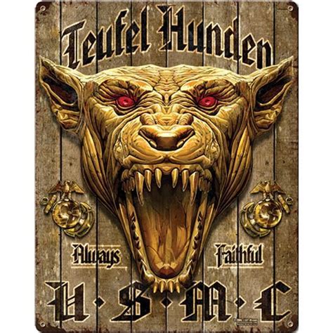 Teufel Hunden Tattoo Printable Calendars At A Glance