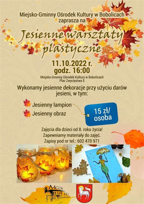 Jesienne Warsztaty Plastyczne W Bobolicach Starostwo Powiatowe W