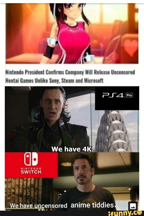 MN Nintendo President Confirms Company Will Release Uncensored Hentai Games Unlike Sony Steam