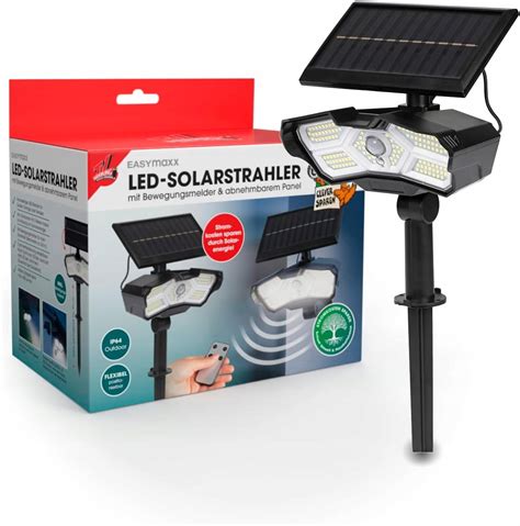 Reflektor Solarny LED EASYmaxx B0BV2CHQ6S Cena Opinie Wbijane