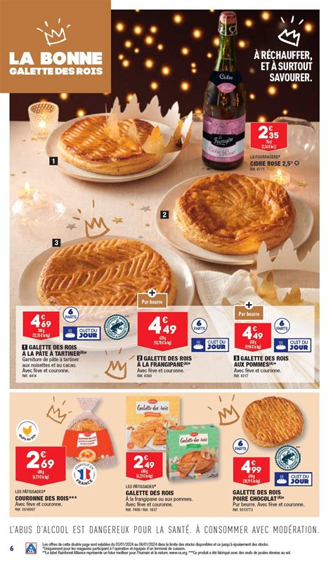 ALDI Catalogue spécial Galette des rois valable à partir de 03 01