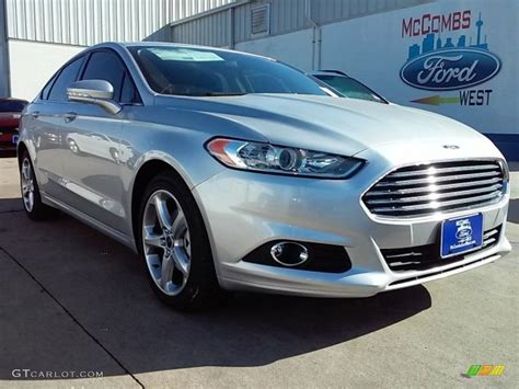 2016 Ingot Silver Metallic Ford Fusion Se 109665424 Car Color Galleries