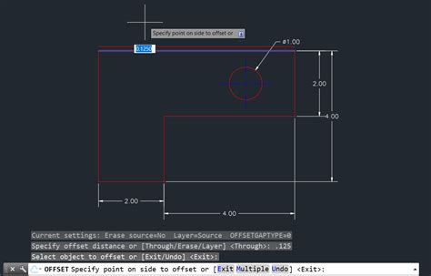 Pick The Horizontal Line At The Top Of The Drawing AutoCAD Quizlet