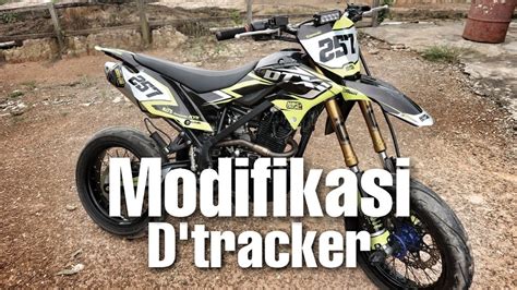 Modifikasi Supermoto D Tracker 150 SE 2018 YouTube