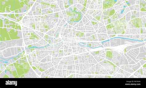 Urban vector city map of Rennes, France Stock Vector Image & Art - Alamy