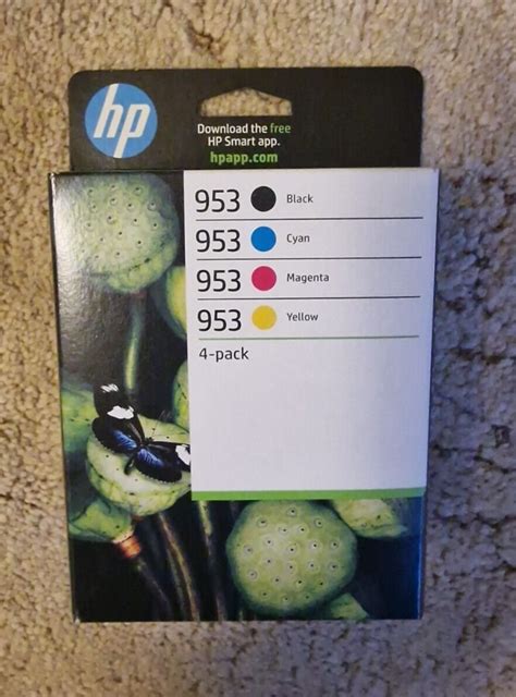 Bnib Genuine Original Hp Multipack C M Y K Ink Cartridges Apr