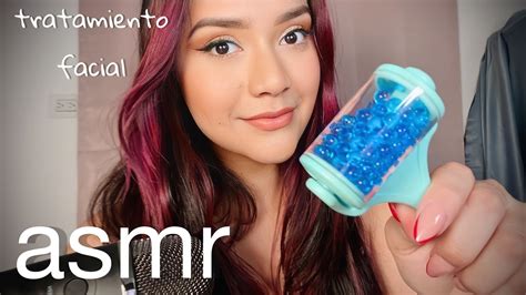 Asmr TRATAMIENTO FACIAL Para Dormir Limpio Tu Carita YouTube