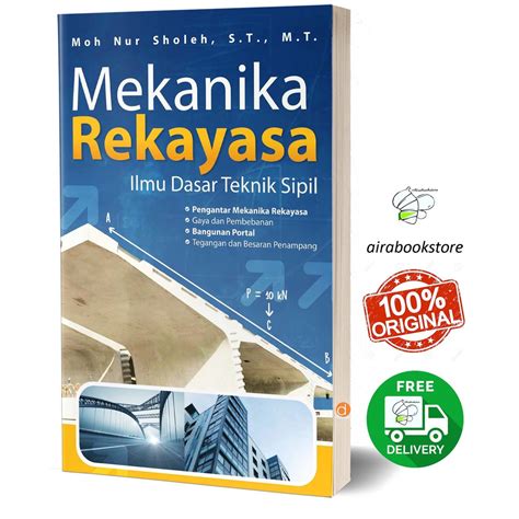 Jual Buku Mekanika Rekayasa Ilmu Dasar Teknik Sipil Dp03370a Original Shopee Indonesia