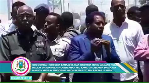 HIRSHABELLE TV GUDOOMIYE YARIISOW OO GOOB FAGAARO AH KULA HADLAY