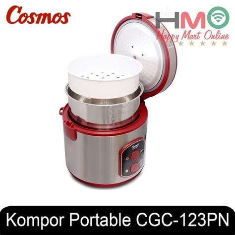 Jual Cosmos Rice Cooker 2 Liter 3in1 Stainless Steel Crj 9368 Magic