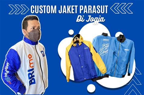 Custom Jaket Parasut Bikin Jaket Parasut Murah Desain Terbaru