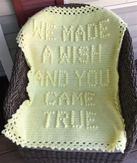 We Made A Wish And You Came True Quick And Easy Pattern Etsy Canada