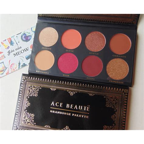 Phấn mắt ACE Beauté Grandiose Palette Shopee Việt Nam