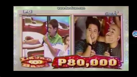 Eat Bulaga Laban O Bawi First Episode Unang Milyonaryo Ni Toad Para