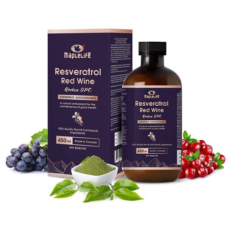 Resveratrol Liquid Concentrate 450ml - Family Care Nutrition