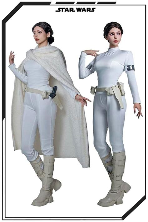 Rodwake Womens Padme Amidala Cosplay Costume Princess Leia Cosplay