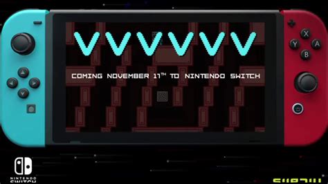 Vvvvvv Nintendo Switch Announcement Trailer One More Dungeon Nintendo Youtube