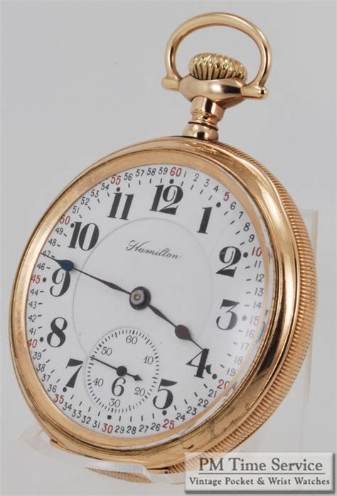 Reloj De Bolsillo Hamilton Numero De Serie Que Data Solo Para Adultos