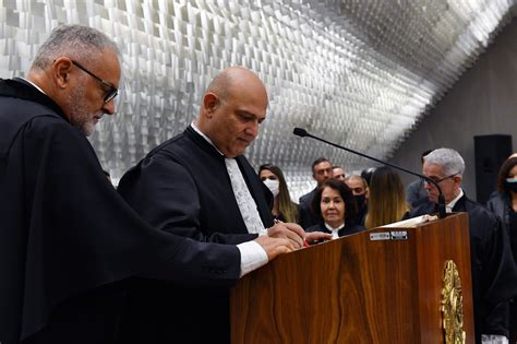 Paulo Sérgio Domingues toma posse como ministro do STJ Bernadete