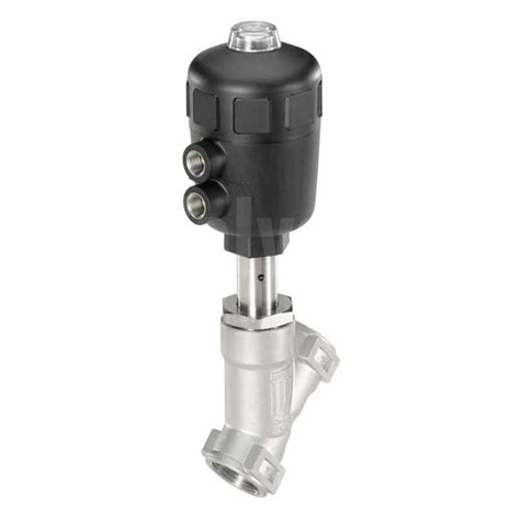 Burkert Type Stainless Steel Angle Seat Valve For Liquids And Gas