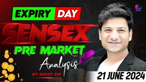 Pre Market Analysis 21 June 2024 Market Analysis Nifty And