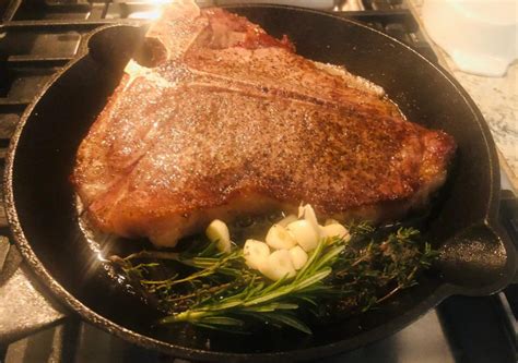 Pan Seared Porterhouse Steak