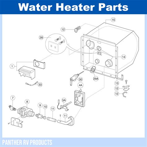 Ridgeyard Water Heater Parts Diagram Sw Series Water Heater