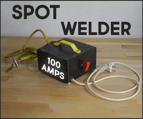 Make a portable spot welder – Artofit