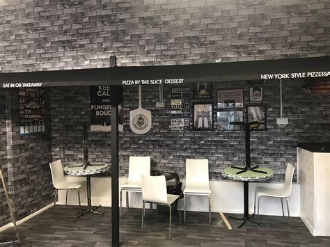 New canopy finished #Dh1 #pizza #market - Brooklyn pizza slice