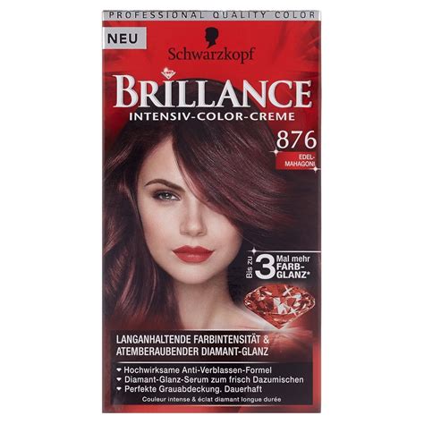 Schwarzkopf Brillance Intensiv Color Creme Stufe Mahagoni