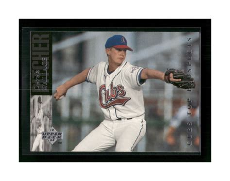 1994 Upper Deck Minor League Baseball Derek Wallace 201 Ebay