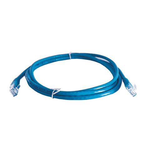 Patch Cord UTP Cat 6 De 3m Azul Kroton