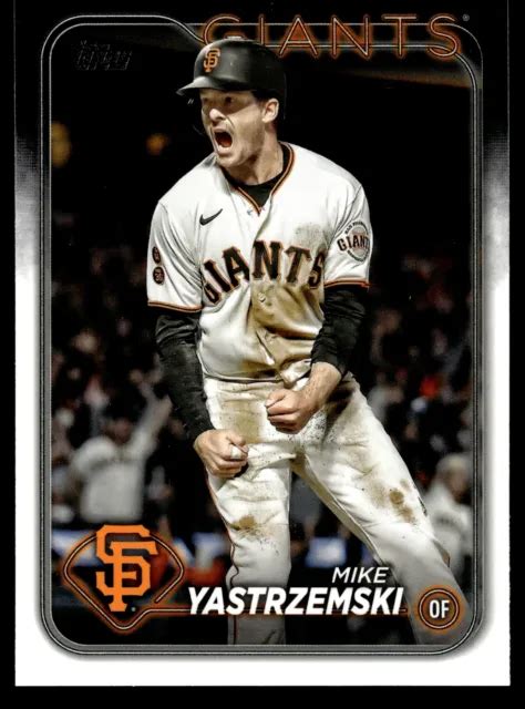 2024 TOPPS 124 Mike Yastrzemski San Francisco Giants EUR 1 81