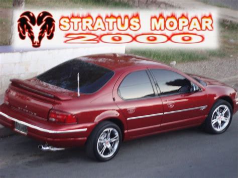 Stratus Mopar Stratus Rojo Infierno Pintura De Agencia